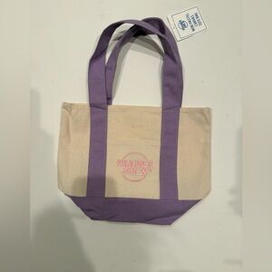 Trader’s Joe Mini Tote Lavender